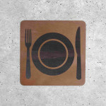 Wooden Decorative Sign - Dining Area Indicator