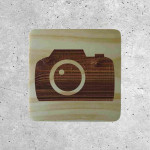 Wooden Camera Sign - Scenic Viewpoint Signage