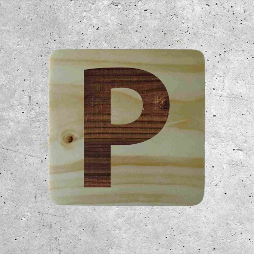 Wooden Parking Sign - Parking Indicator