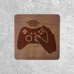 Wooden Sign - Video Game Space