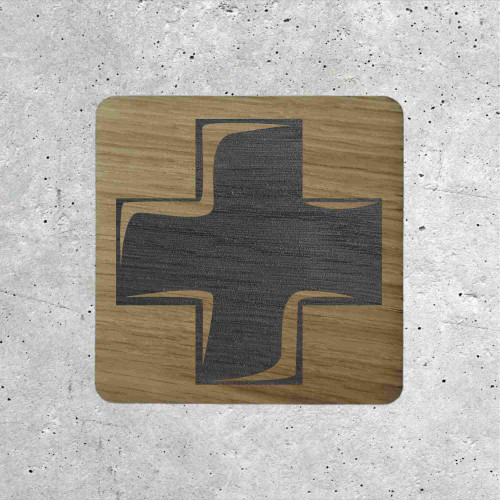 Wooden Sign - Medical Emergencies