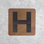 Wooden Plaque - Hospital H Sign