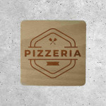 Wooden Signage - Pizzeria Sign