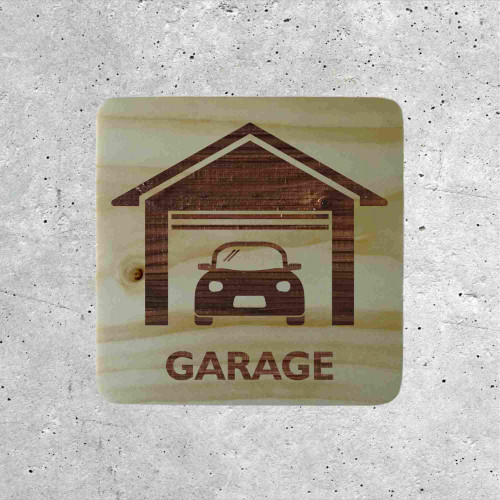 Wood Signage - Garage