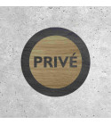 Panneau Privé en Bois