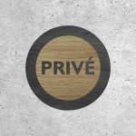 Panneau Privé en Bois