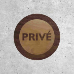 Panneau Privé en Bois