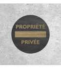 Wooden Signage - Private Property