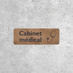 Wooden Medical Office Sign